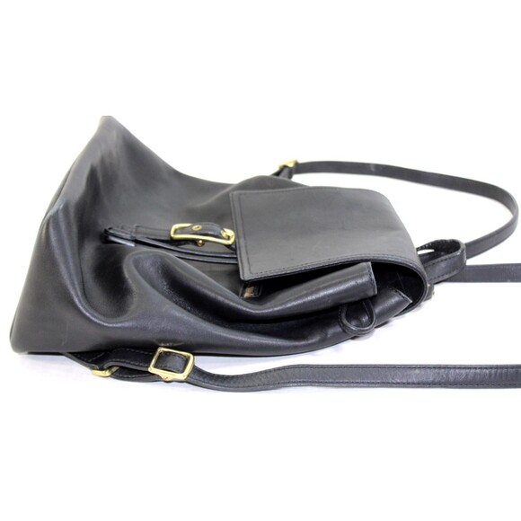 Vintage COACH Legacy Handcrafted Leather Black Backpack Day Bag Purse main image 8
